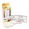 Lion Brand® Yarn Tangerine, Golden Yellow & Blue 24/7 Cotton® Yarn Rit® Kit